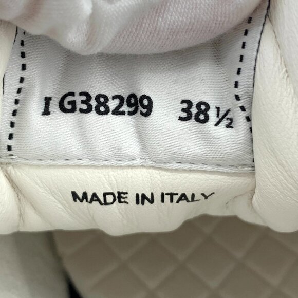 Chanel Two-Tone Logo Tweed Lace-Up Sneakers - Picture 8 of 8